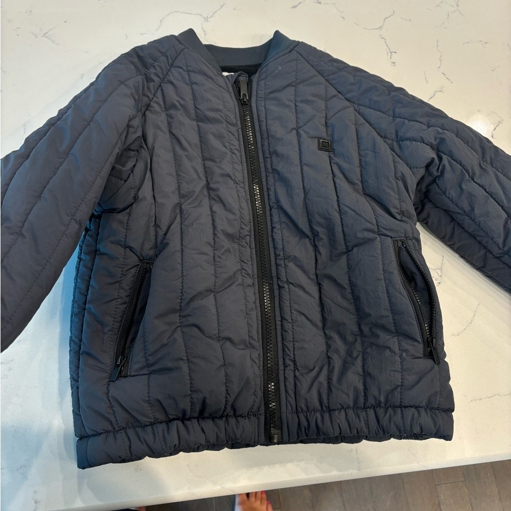 Mayoral Navy Quilted Kids Jacket